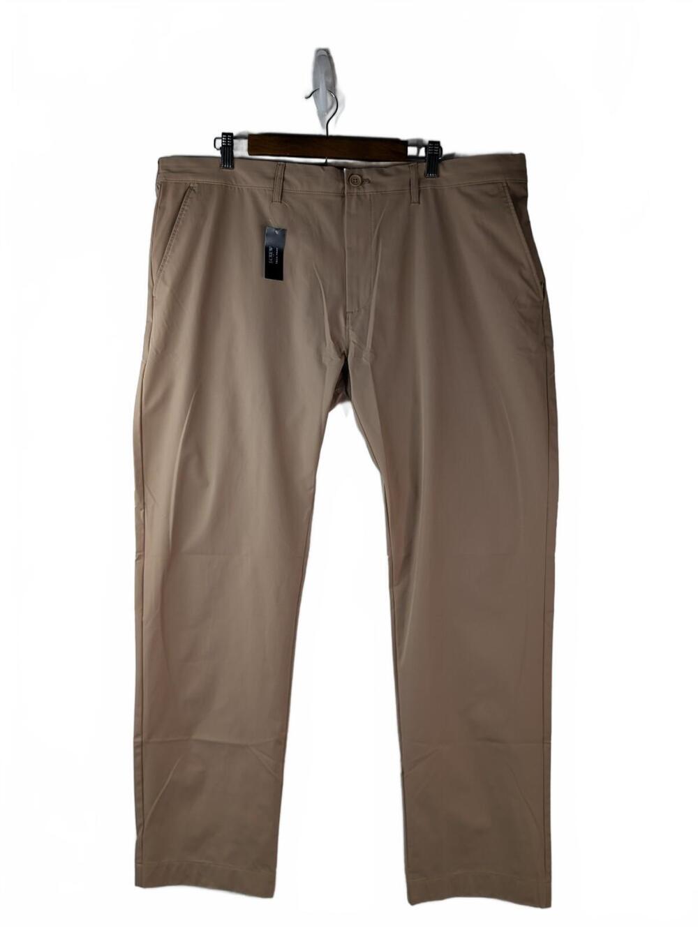 NWT J.Crew Flex Khaki Tech Pants, 40X32